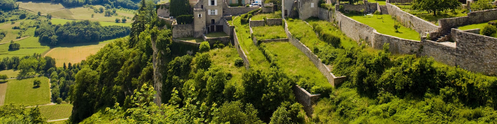 Chalon, Departement Jura, Franche-Comte, France