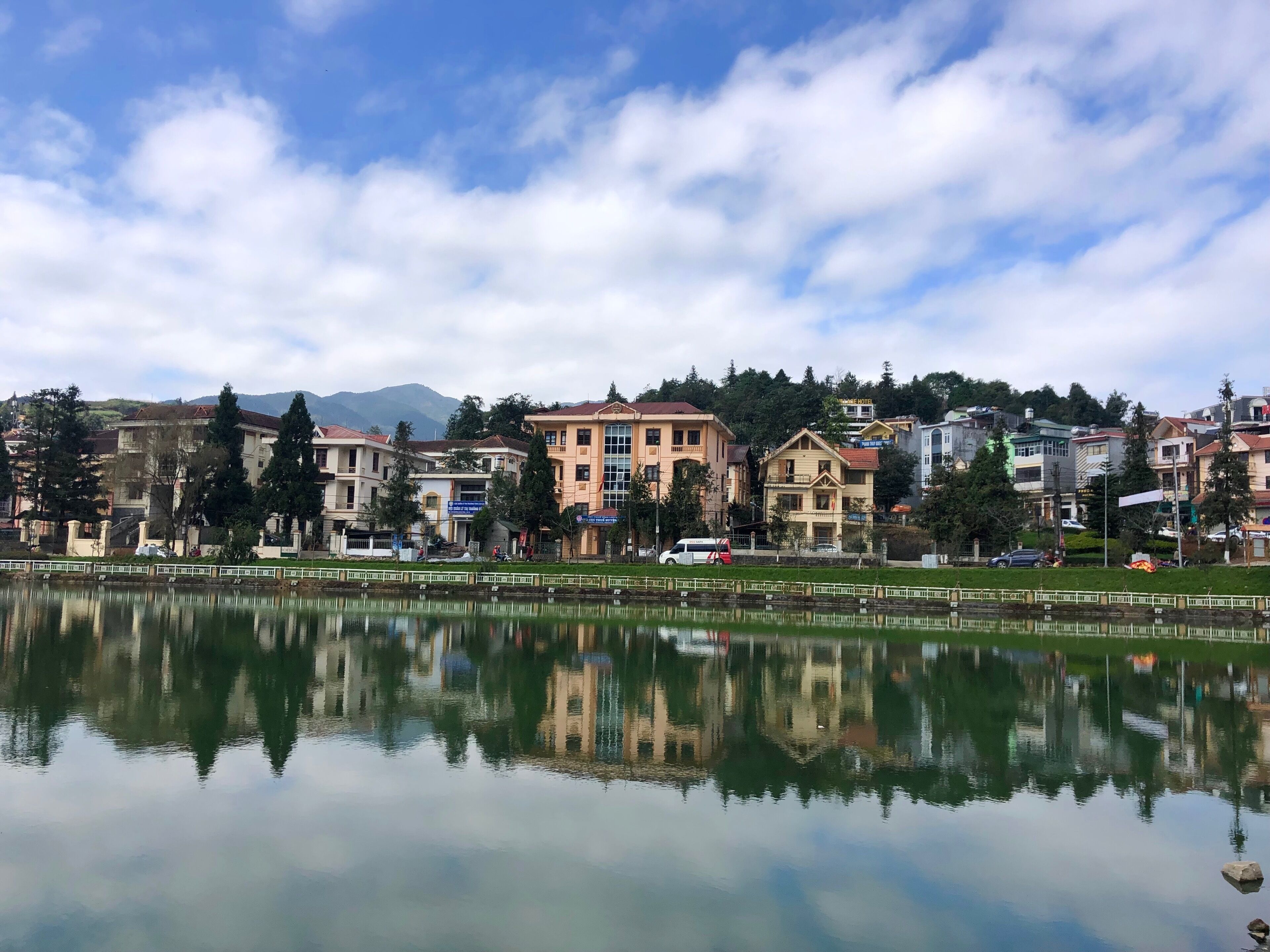 View near Eco Sapa Hotel 