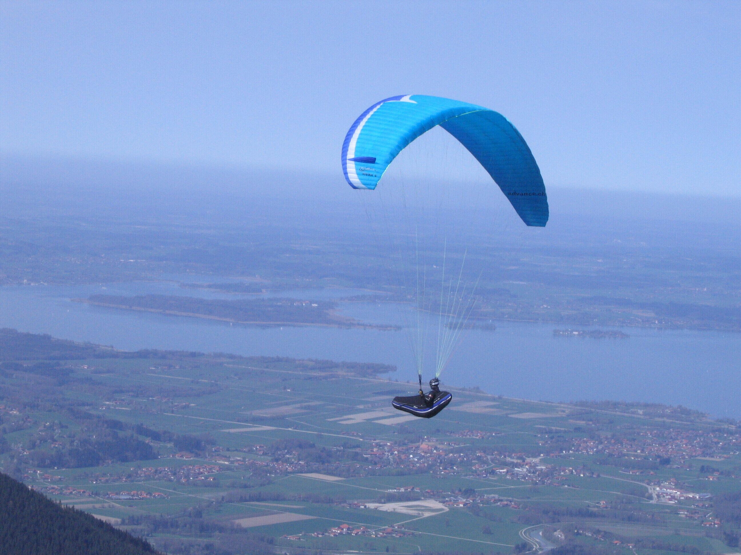 Blick auf den Chiemsee