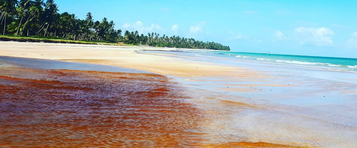 The river meets the sea. One of the most gougeous and peaceful places in Brazilian Northeast