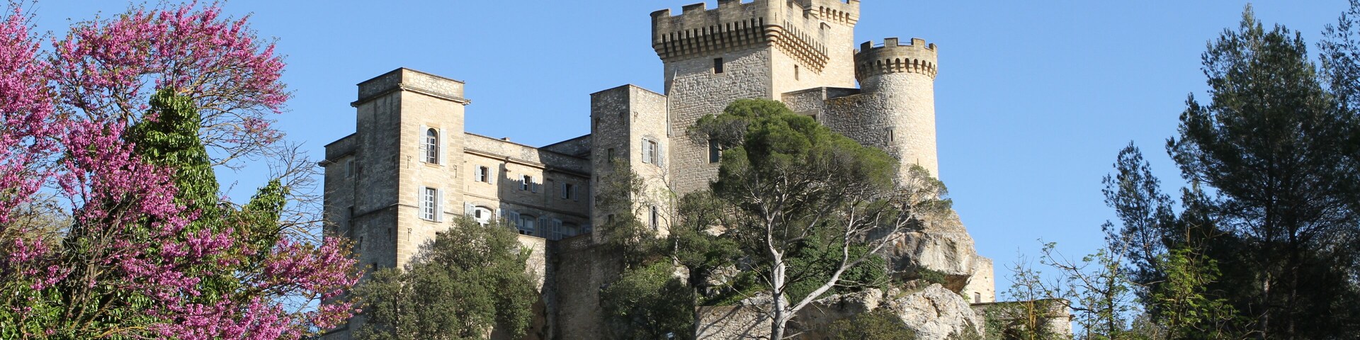 The castle of La Barben (Bouches-du-Rhône, France)