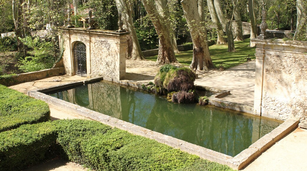 The castle of La Barben (Bouches-du-Rhône, France)