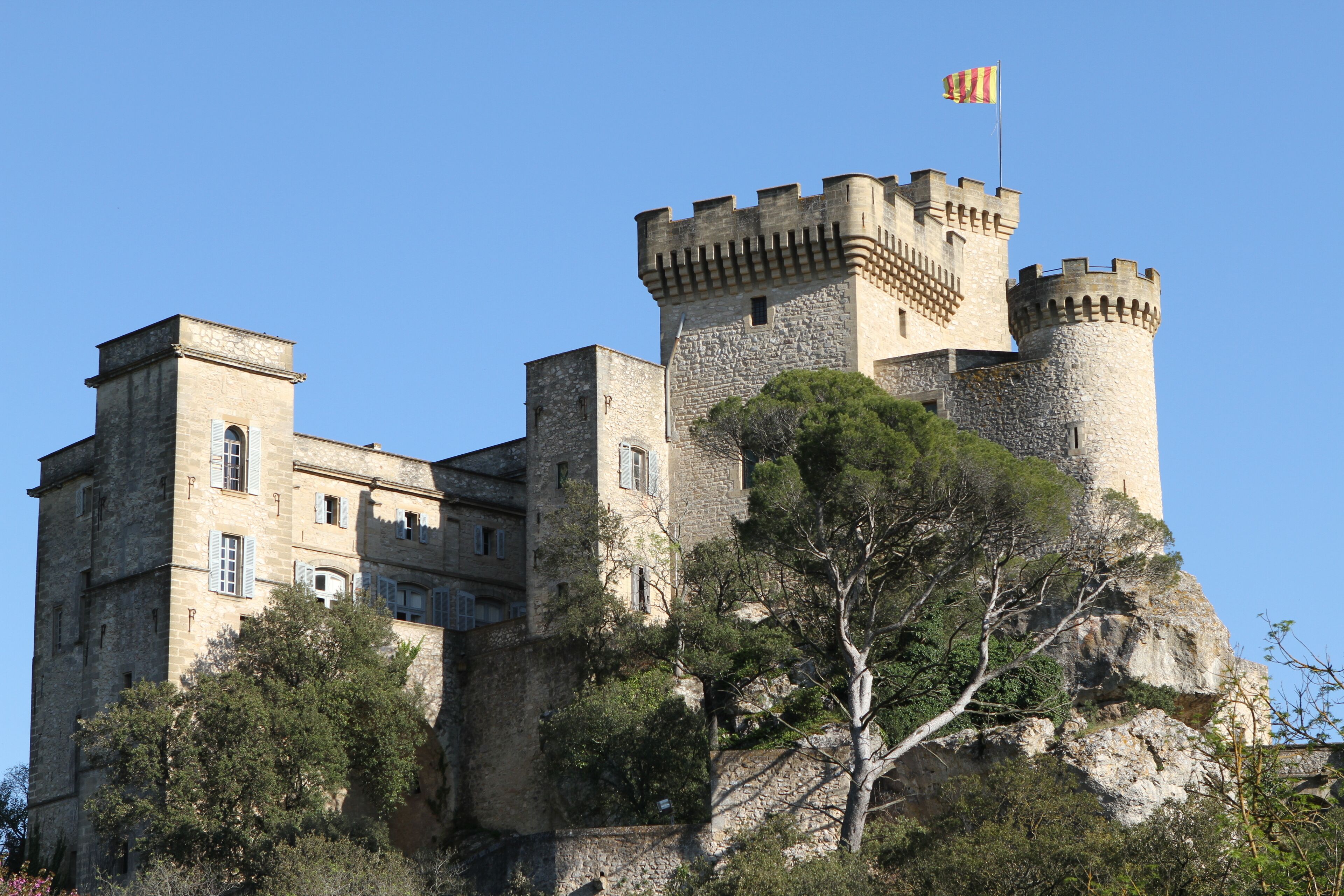 The castle of La Barben (Bouches-du-Rhône, France)