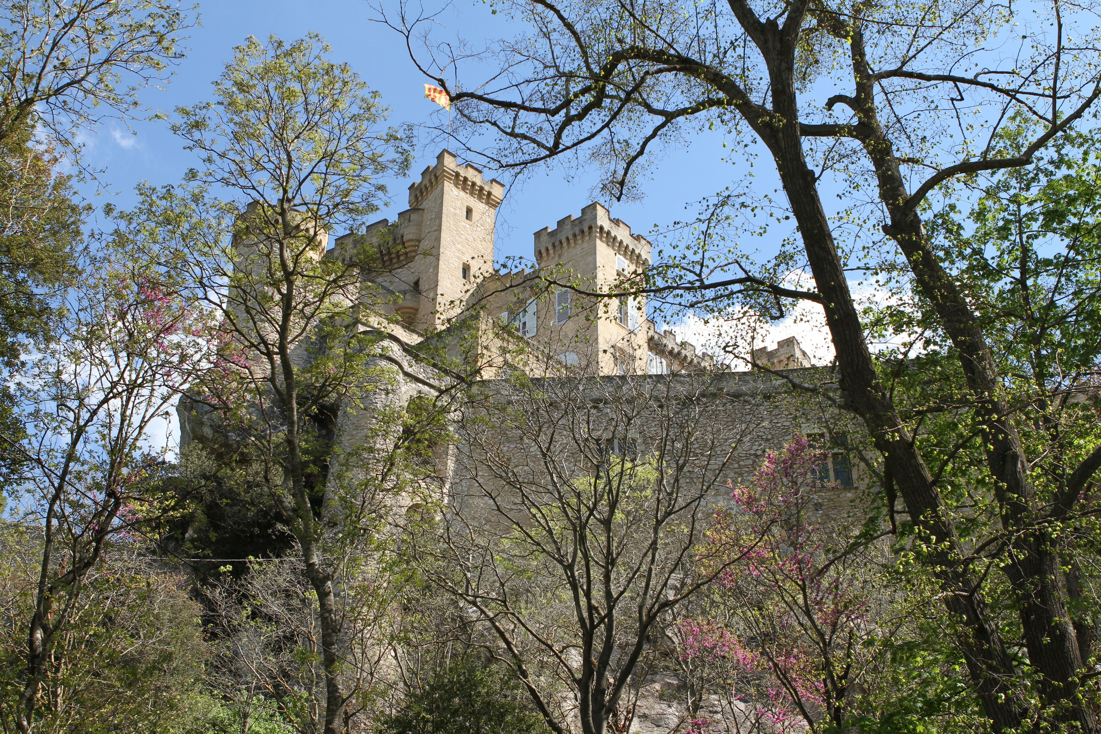 The castle of La Barben (Bouches-du-Rhône, France)