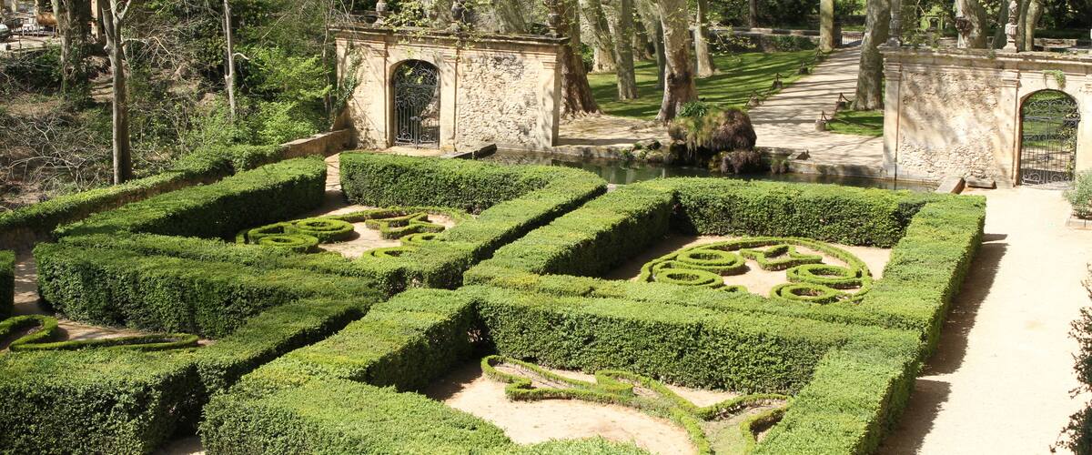 The castle of La Barben (Bouches-du-Rhône, France)