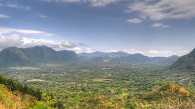 Panoramic view of the volcano crater of El Valle de Anton, Panama