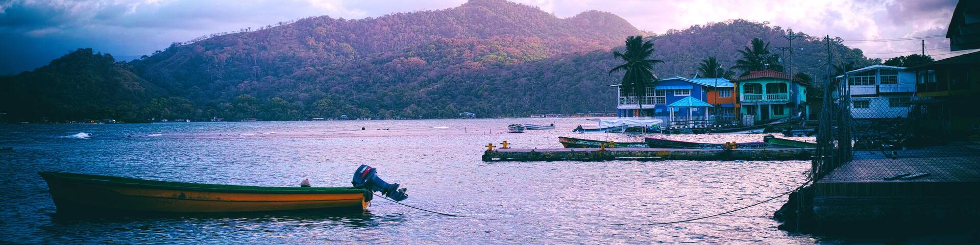 Isla Grande Panama Tropen Strand