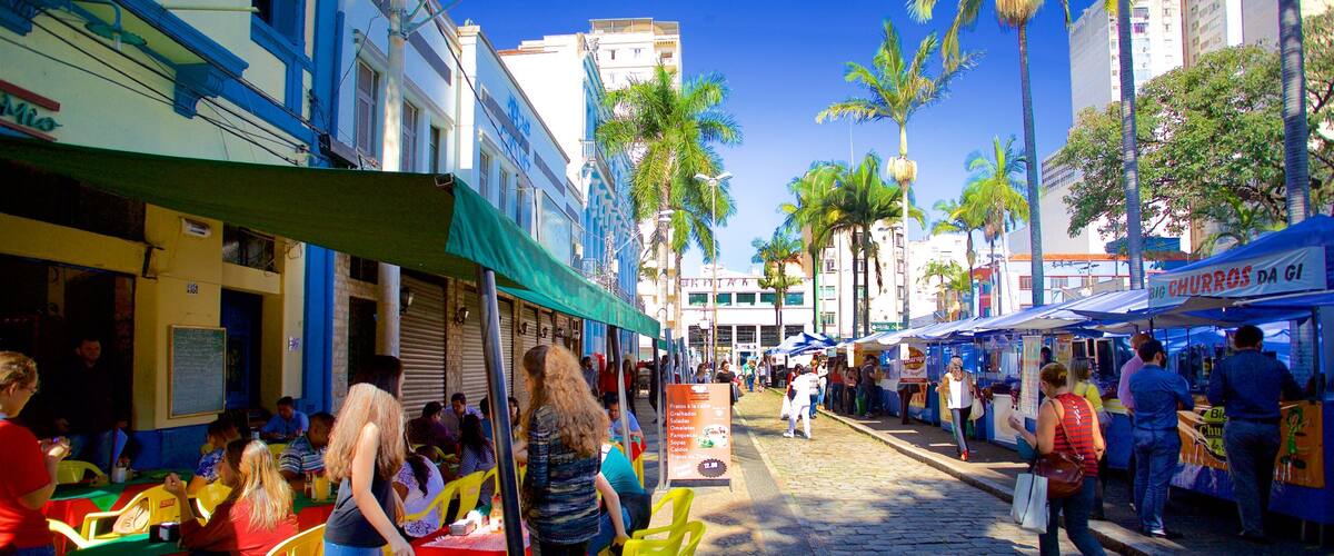 캄피나스 을 특징 거리 풍경, 도시 과 시장