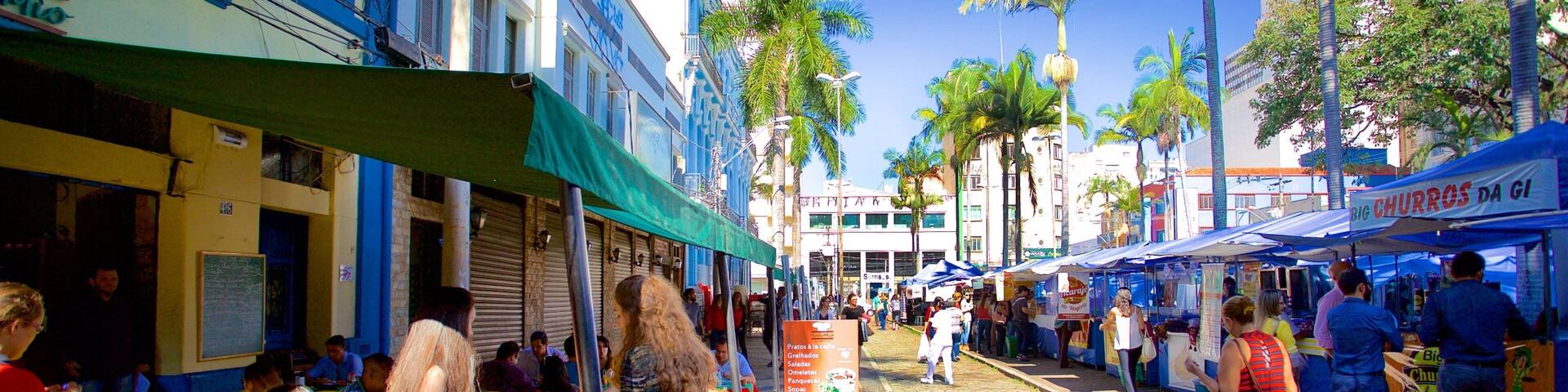 Campinas mostrando mercados, escenas urbanas y una ciudad