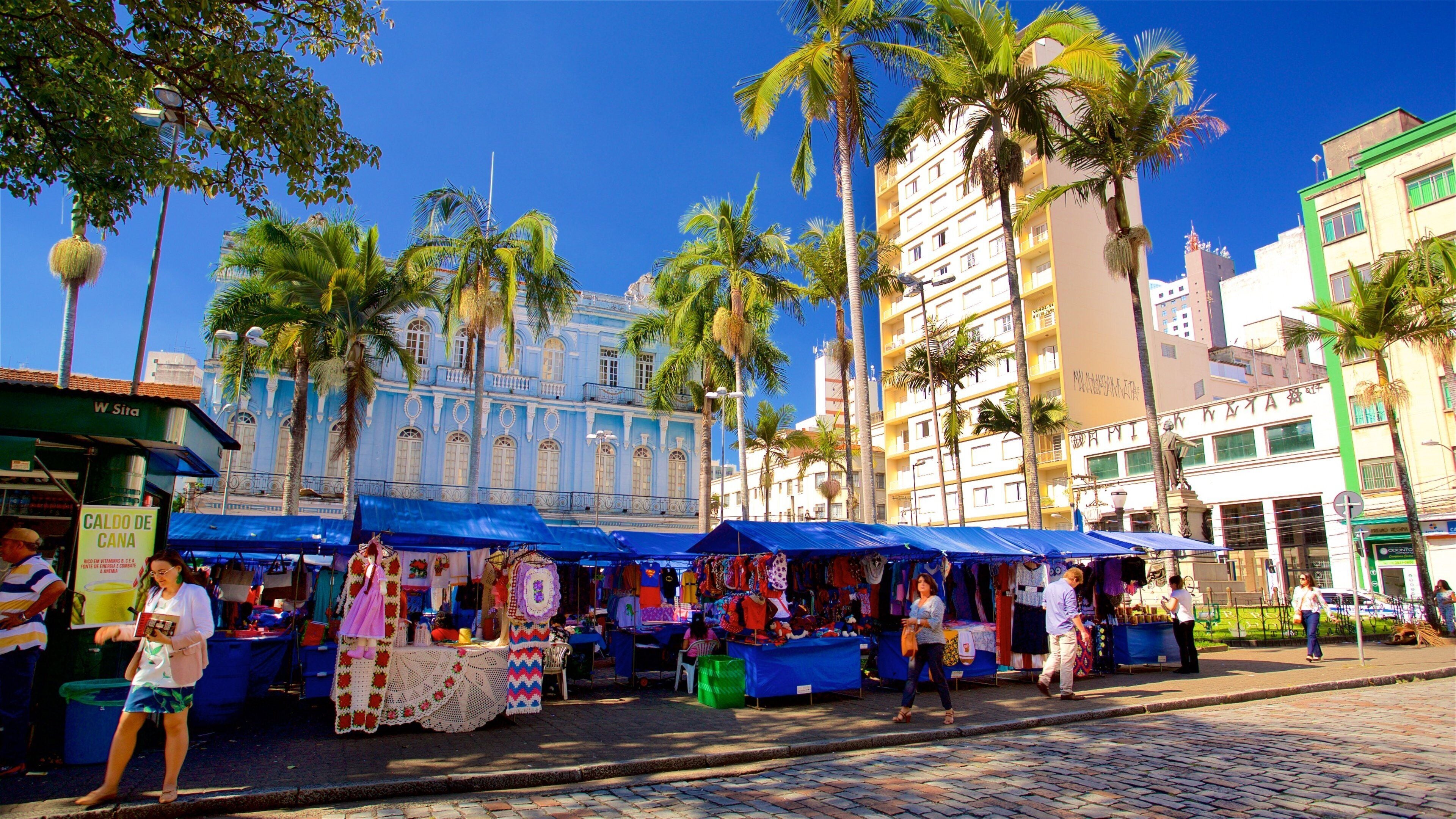 Campinas showing markets and a city