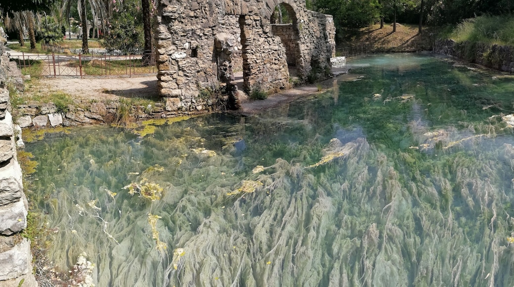 Telese - Panoramica della piscina