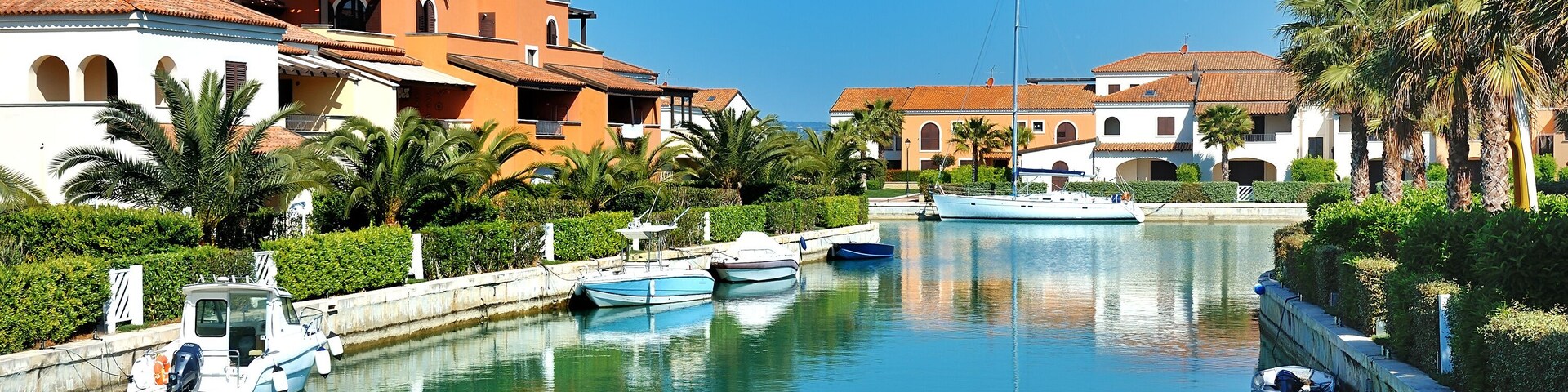 Marina di Policoro boat village, Italy