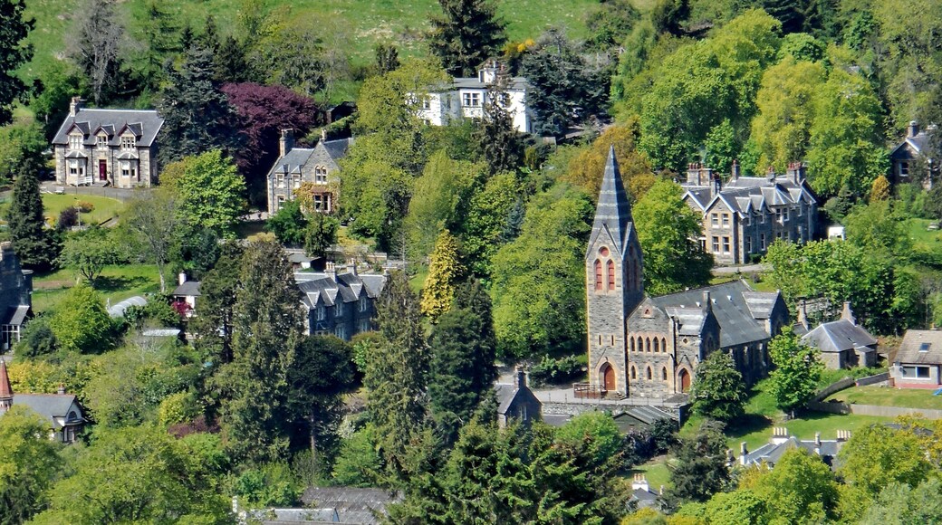 Strathpeffer from the hill
