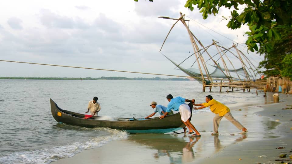 Cochin featuring tropical scenes, kayaking or canoeing and landscape views