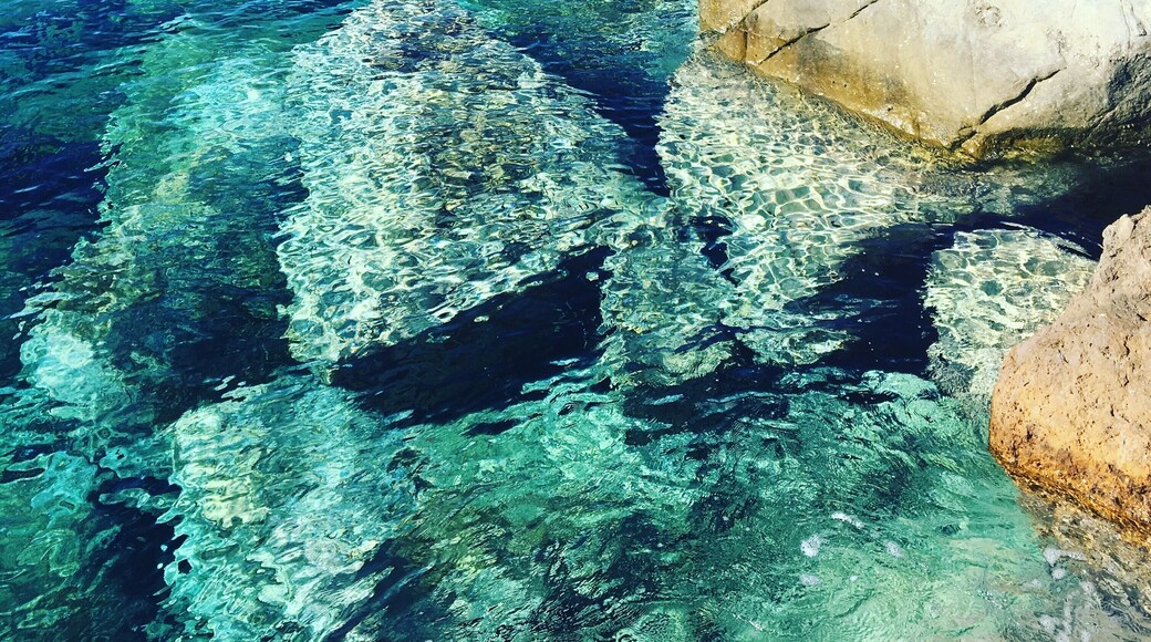 Sea in Cyclades Island