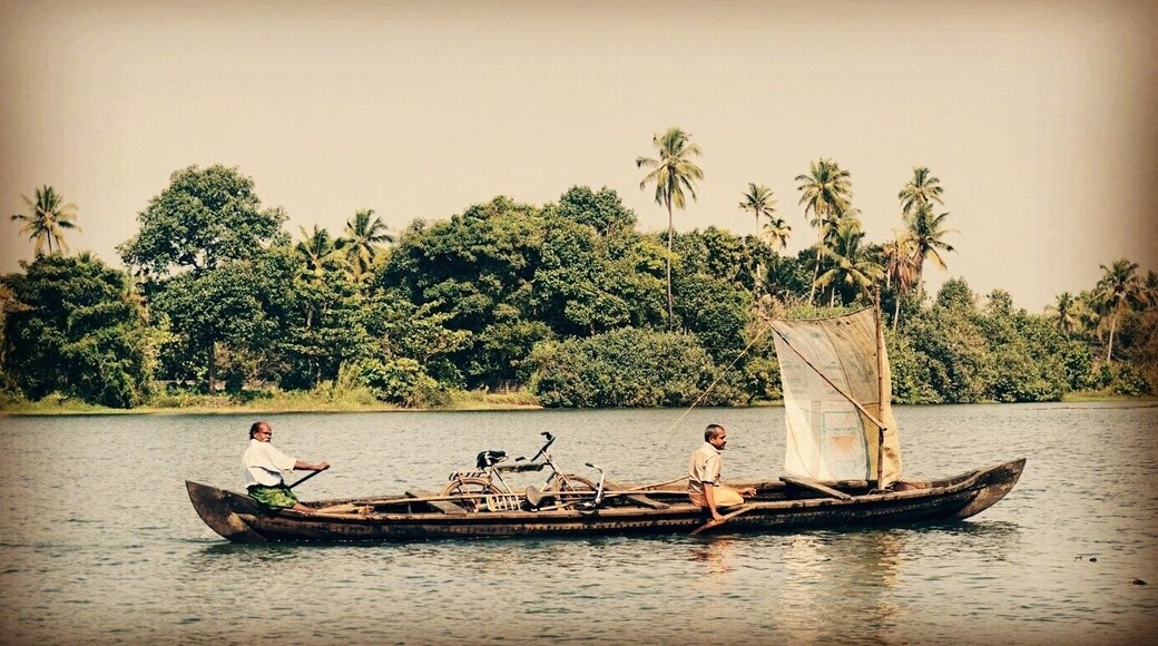 Sometimes when you can't take the bicycle you have to take the boat instead...