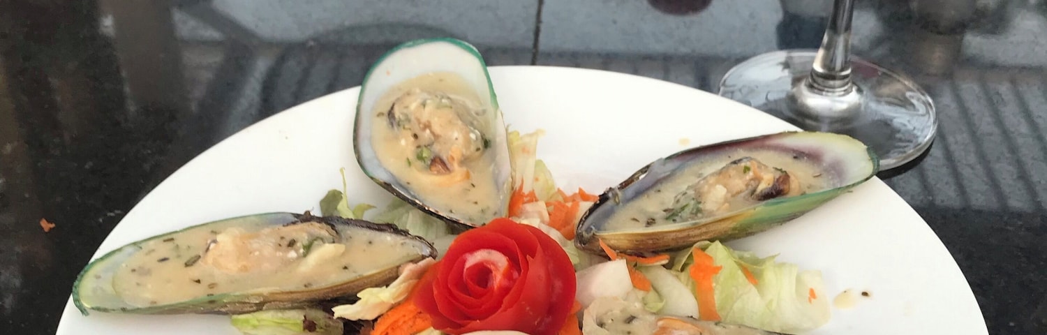 There’s nowhere on earth quite like Thalassa - Greek food and Goan atmosphere. The mussels in ouzo were to die for!