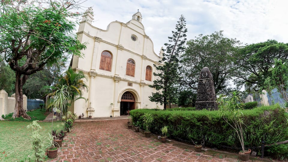 St. Francis Church is the oldest European church and popular tourist destination at Fort Kochi in Kerala, India.