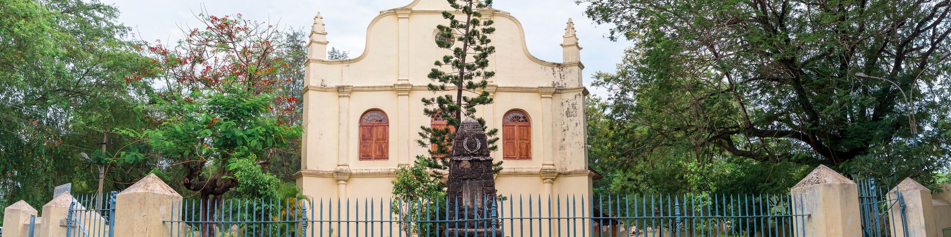 St. Francis Church is the oldest European church and popular tourist destination at Fort Kochi in Kerala, India.