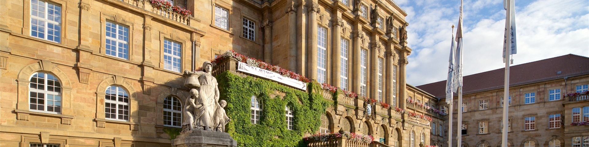 Northern Hesse featuring a fountain, a statue or sculpture and heritage elements