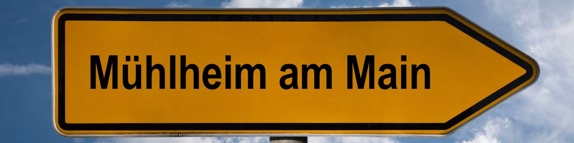 Wegweiser Mühlheim am Main