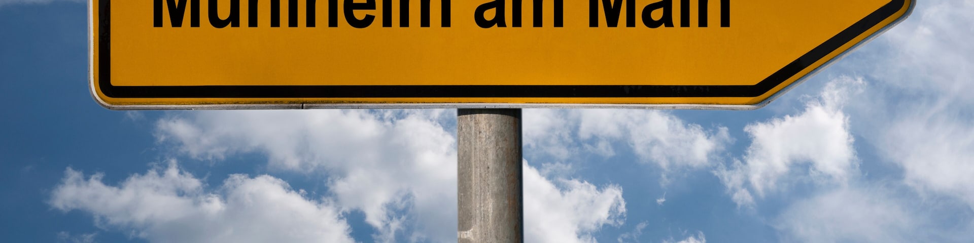 Wegweiser MĂŒhlheim am Main