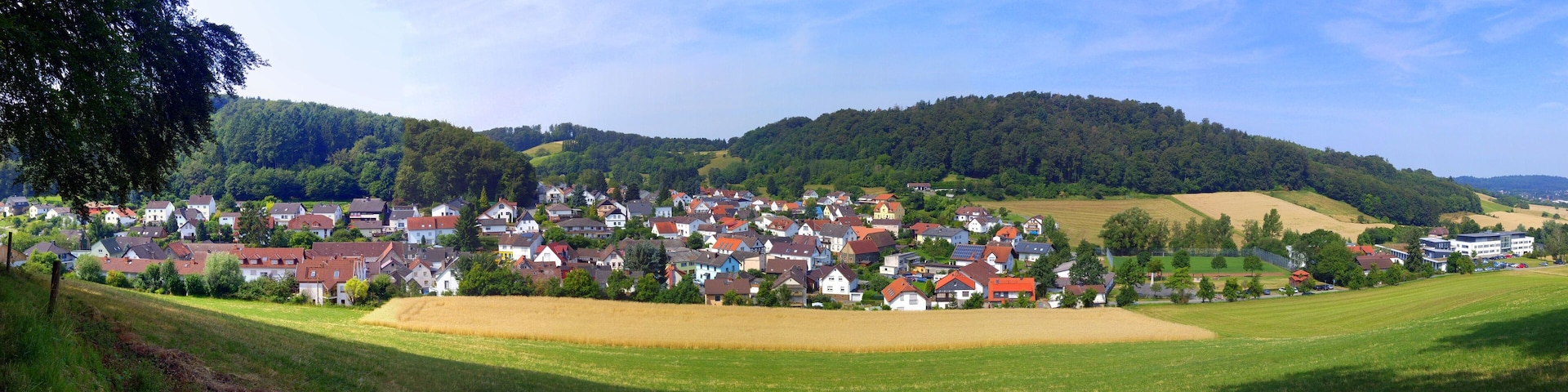 Panoramic view on Waschenbach (2016)