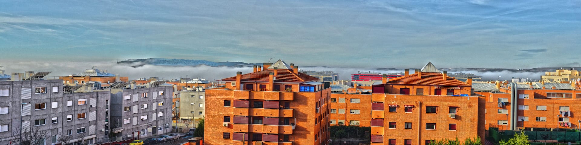 Niebla en el Manzanares