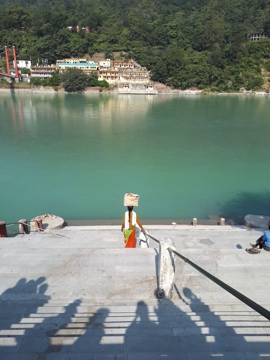 Nearby the Ganga River.