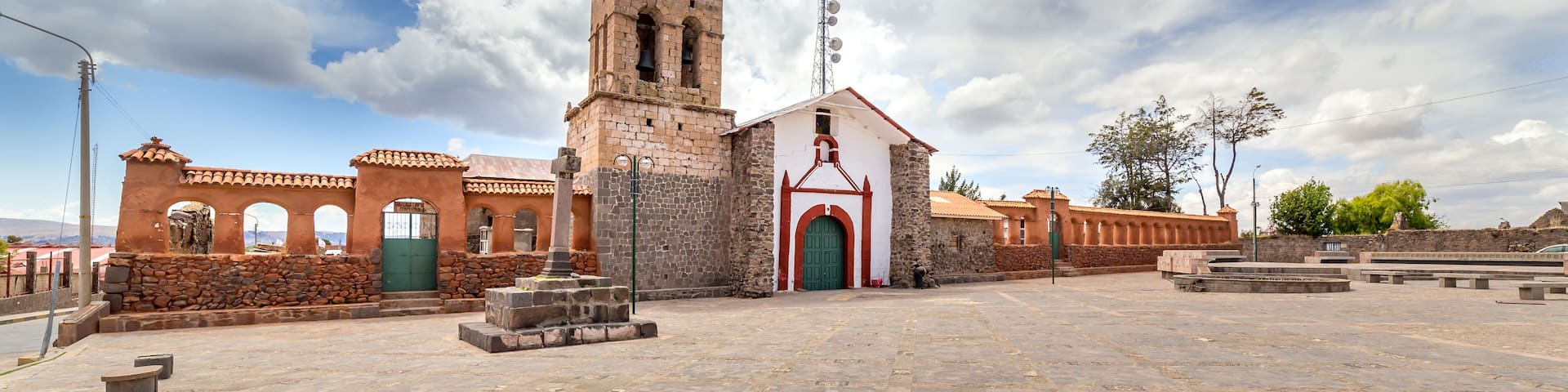 Church of Santo Domingo, in Chucuito, Peru
