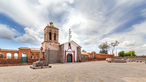 Church of Santo Domingo, in Chucuito, Peru
