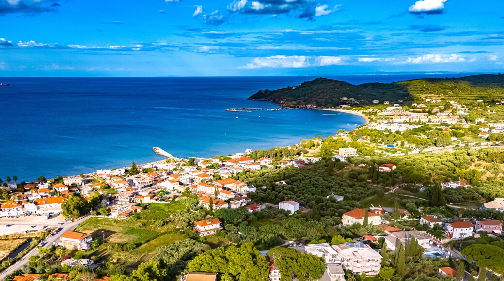 View of Alykes in Zakynthos, Greece