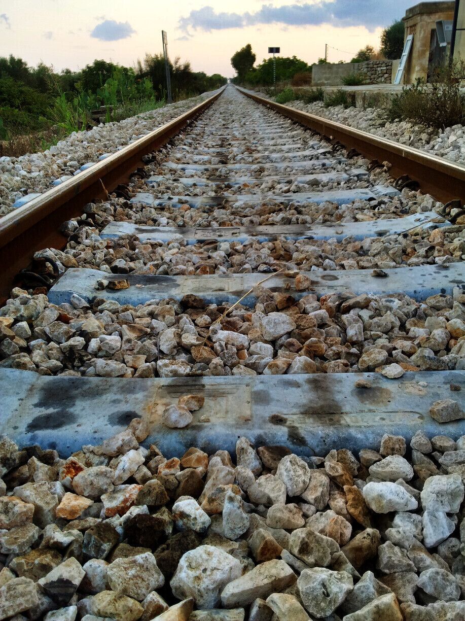A nearly abandoned station of the "Railway station in the south-east" in the italian region of Apulia.