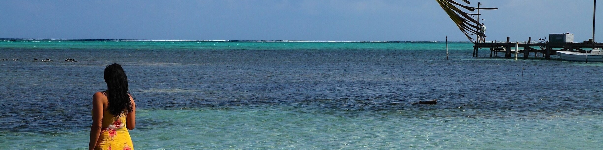 Belize is home to the second largest barrier reef, and some of the most beautiful water you'll ever see! #waterlust