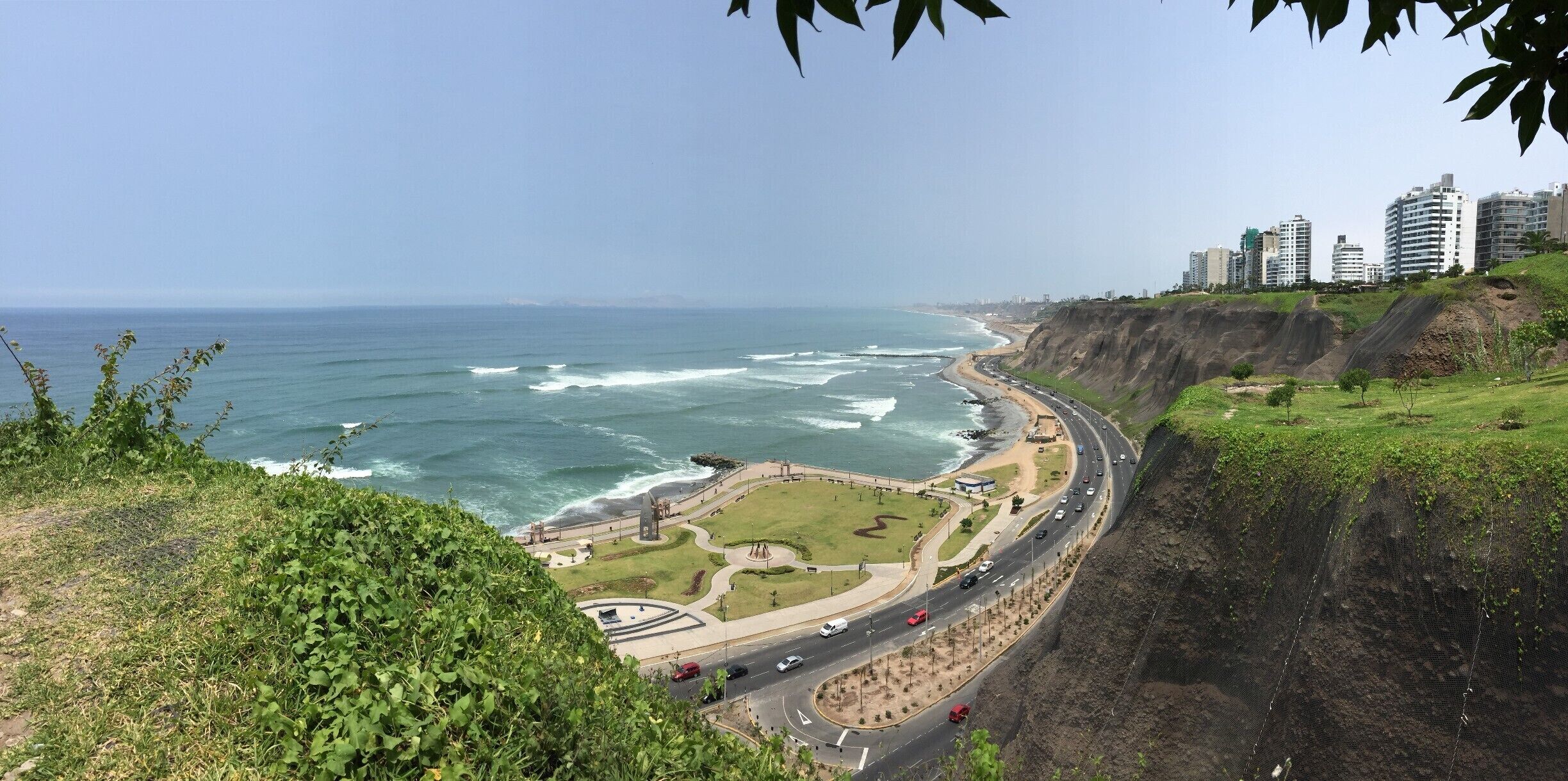 Recommended area to stay in Lima.  Great walks along the ocean cliffs.