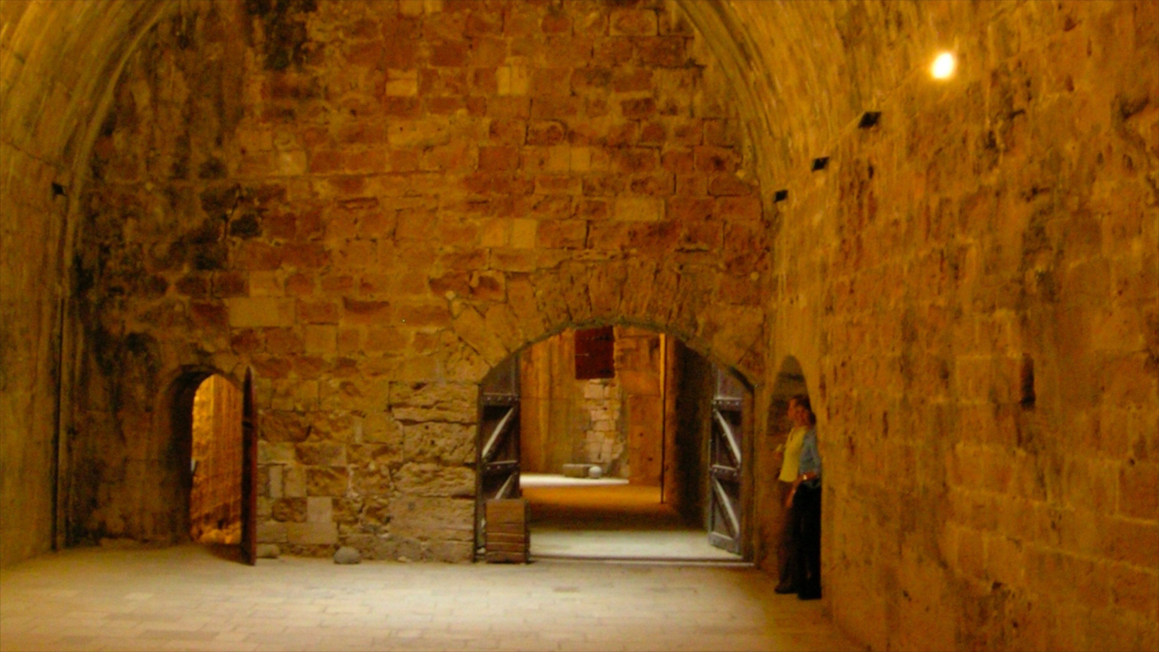 Heraklion which includes interior views and heritage architecture