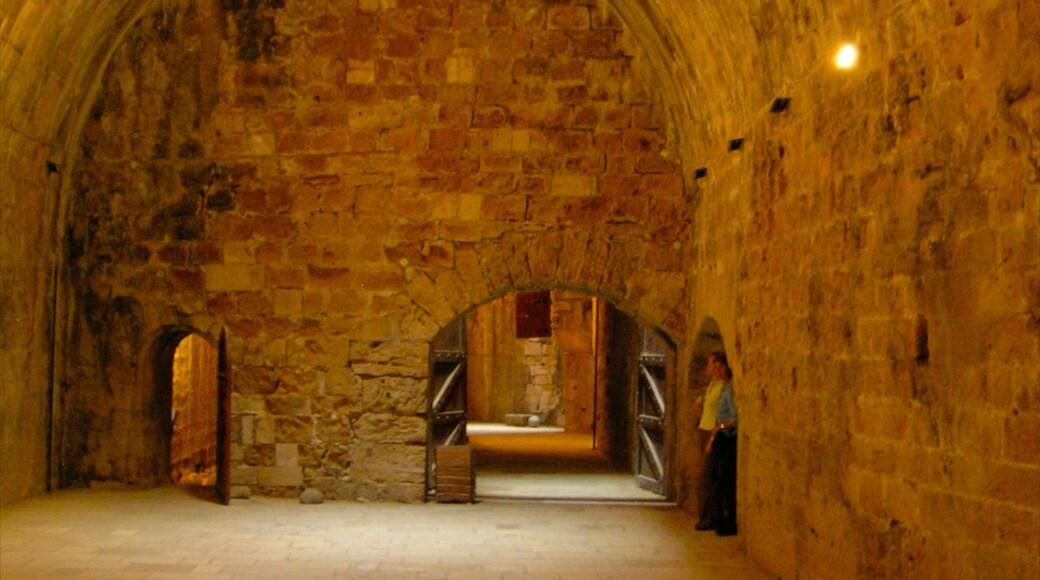 Heraklion which includes interior views and heritage architecture