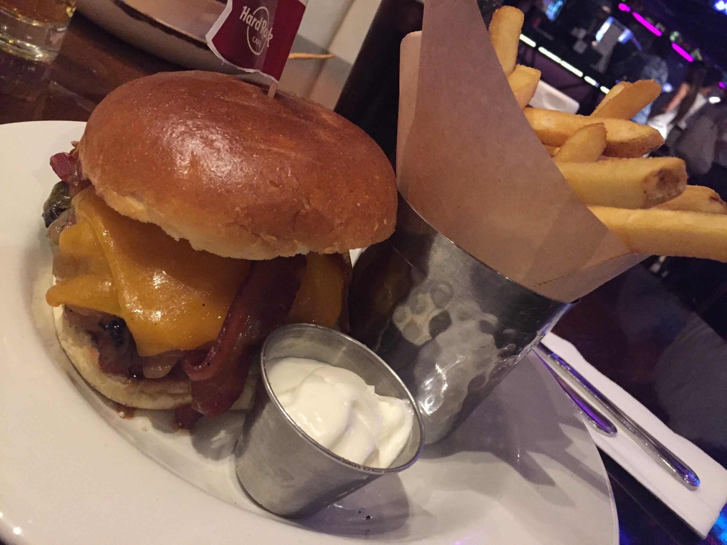 Riquísima la hamburguesa!