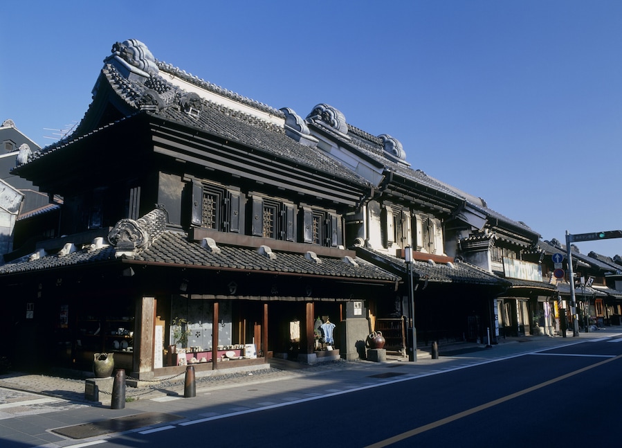 Kuradukuri Street Kawagoe Saitama Japan
