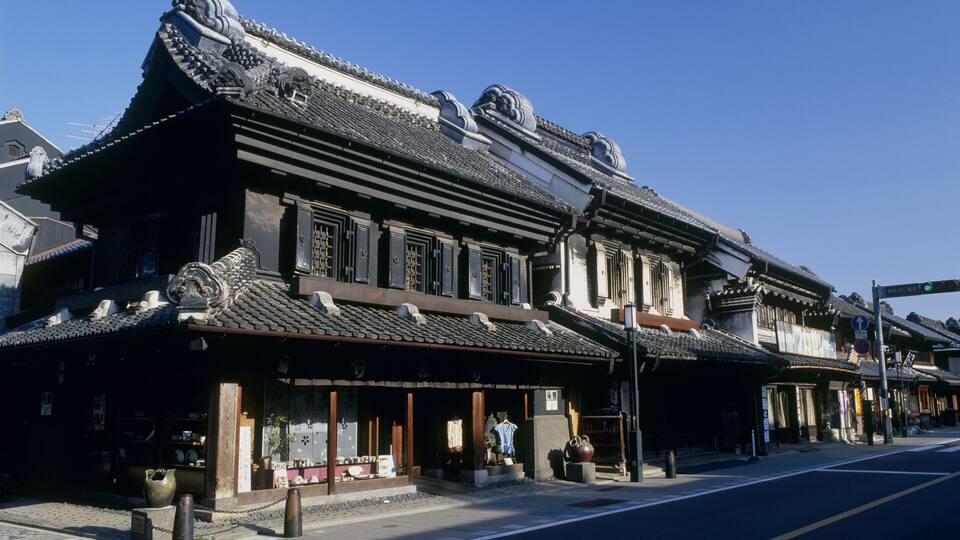 Kuradukuri Street Kawagoe Saitama Japan