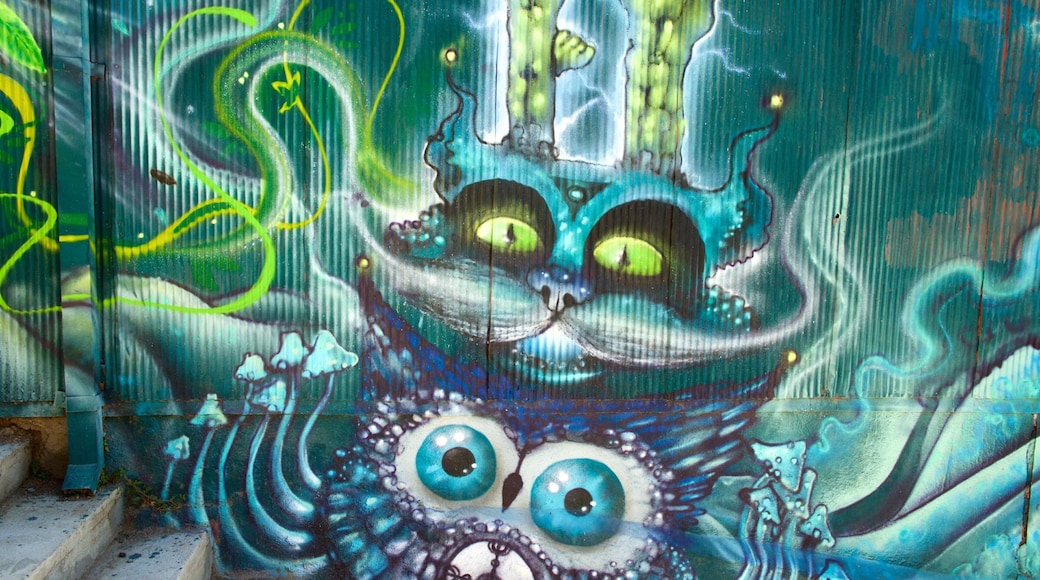 Vina del Mar which includes outdoor art