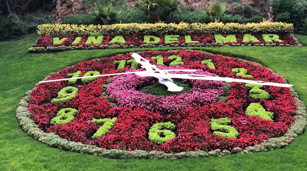 The famous flower clock build for the World Cup