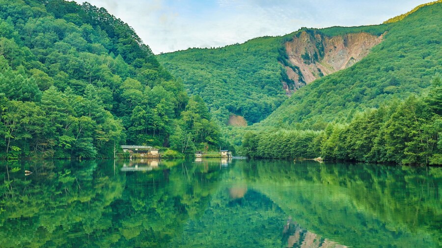 Kamikochi is really a beautiful place to visit in Nagano area of Japan. The Taisho Pond looks like a mirror in the early morning and I will never forget this memory.
#green