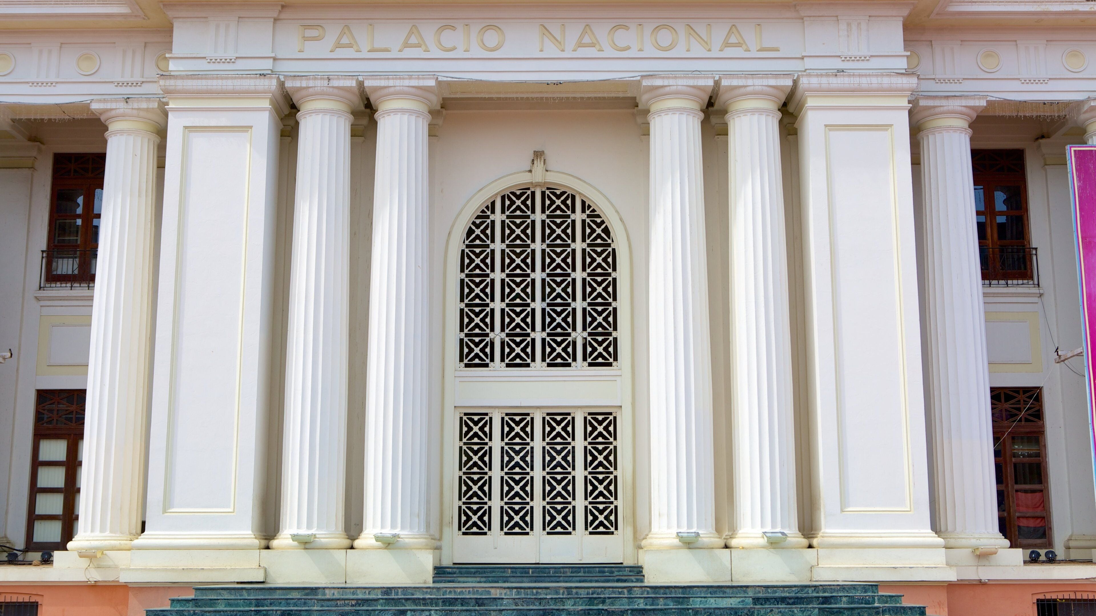 National Palace showing heritage architecture