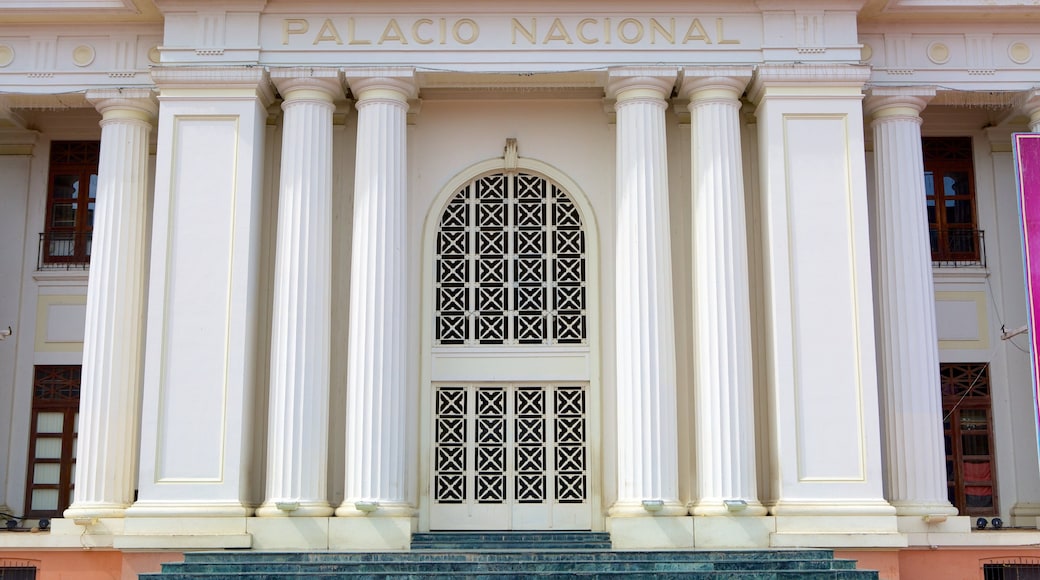National Palace showing heritage architecture