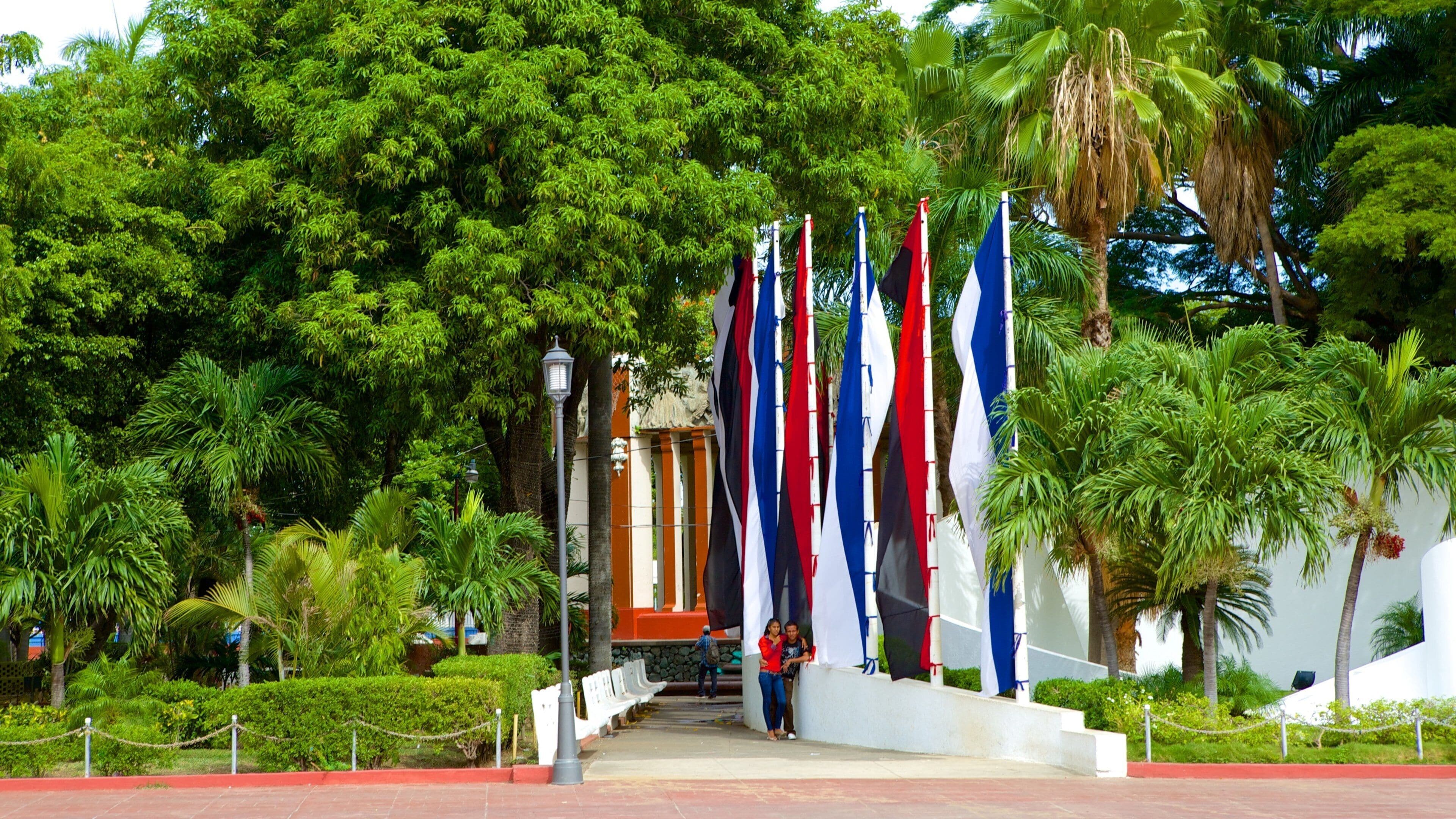 Managua mit einem Platz oder Plaza