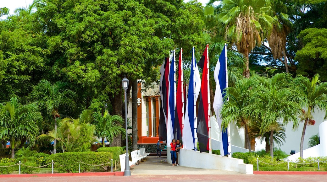 Managua mit einem Platz oder Plaza