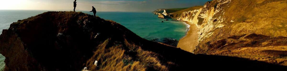 Great views for a coastal walk, beautiful place but you will need your walking shoes!