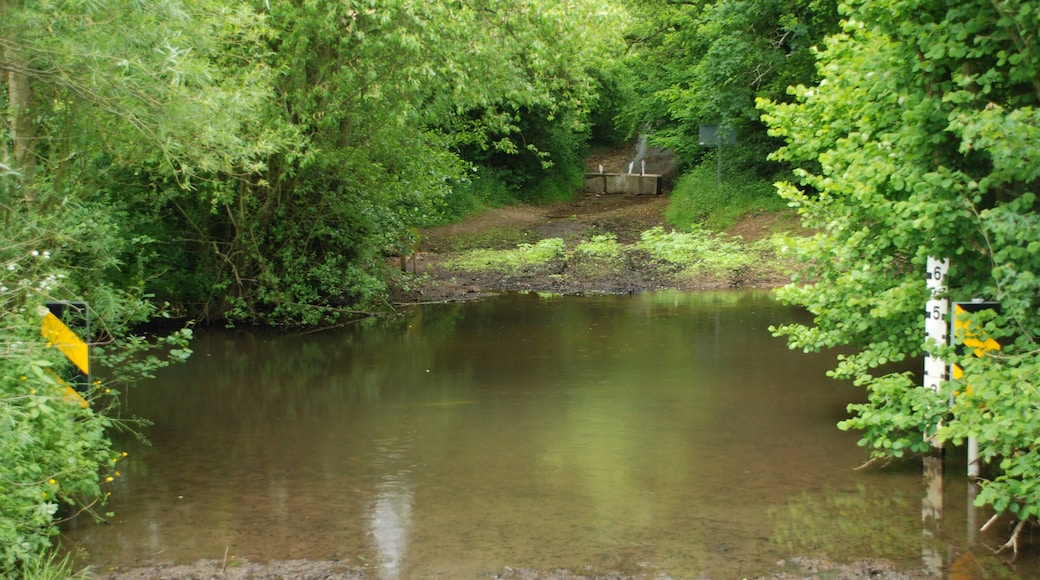 Border Ford at Headley. This ford on Thornford Road crosses the River Enborne. It is now closed and lies on the border between West Berkshire and Hampshire. There was a tragedy at the ford when a man attempted to cross it in full flood