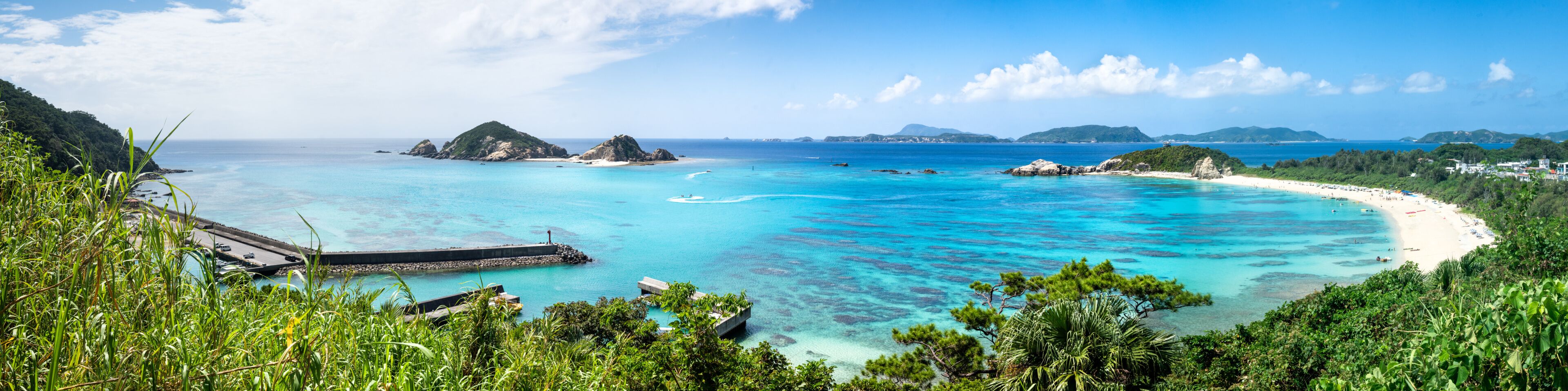 Aharen Beach, Tokashiki island, Okinawa, Japan